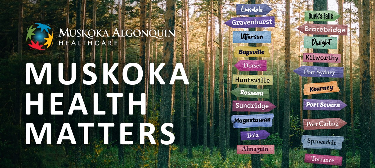 Muskoka Health Matters header