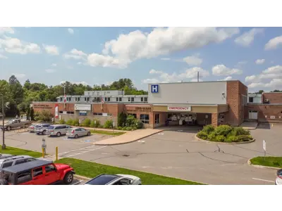 Front exterior of South Muskoka Memorial Hospital